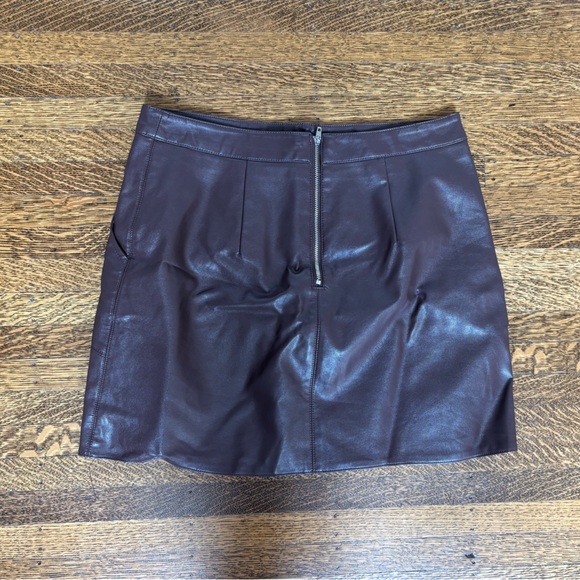 Jun & Ivy Pleather Skirt - Picture 1 of 6
